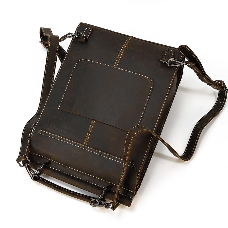 Leather Rucksack Handbag |  TYA - Image 9