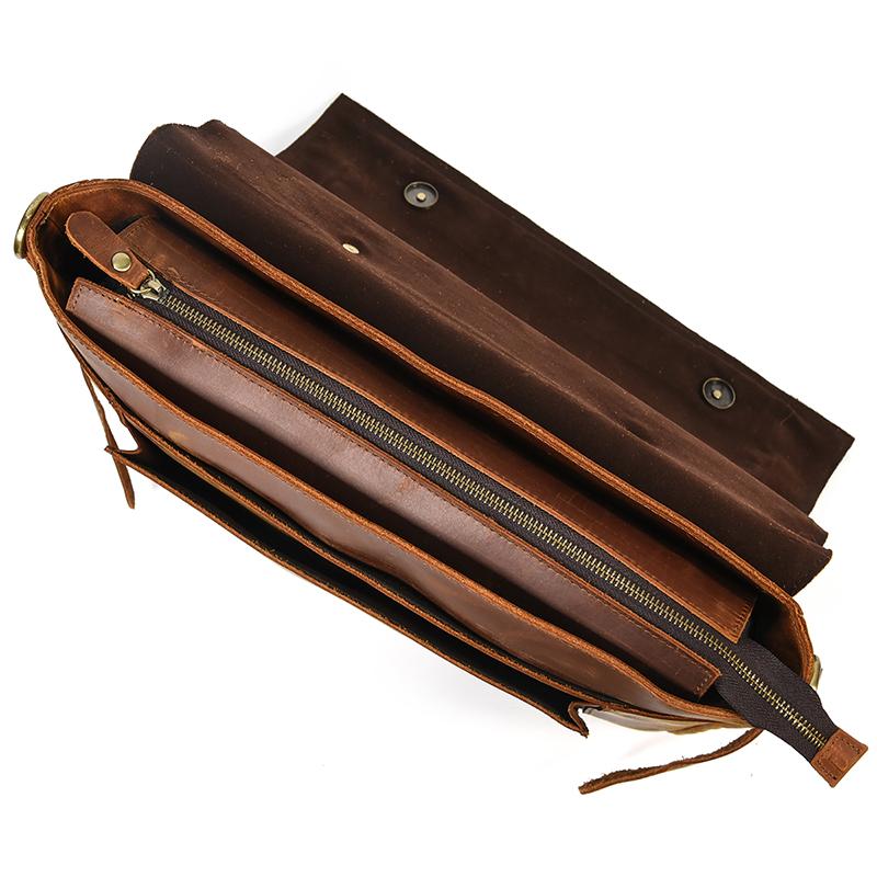 Leather Shoulder Bag | ITAKA - Image 12