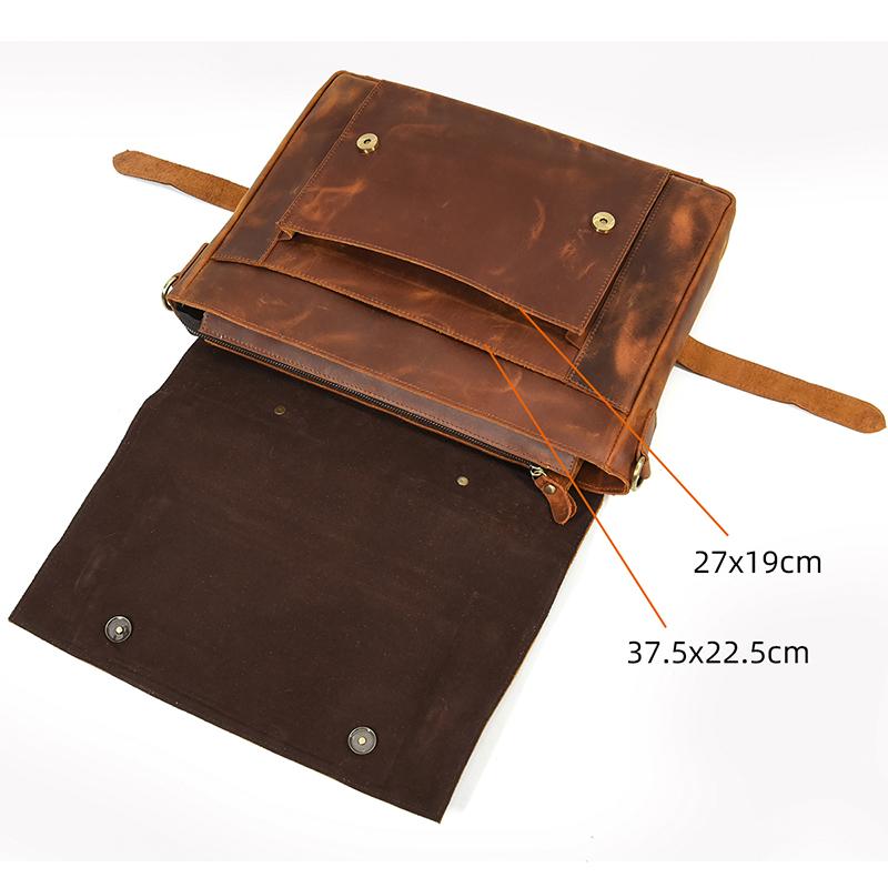 Leather Shoulder Bag | ITAKA - Image 13
