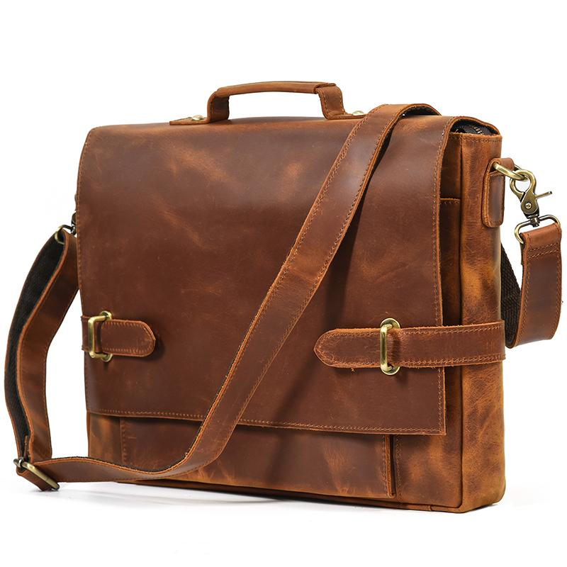 Leather Shoulder Bag | ITAKA - Image 6