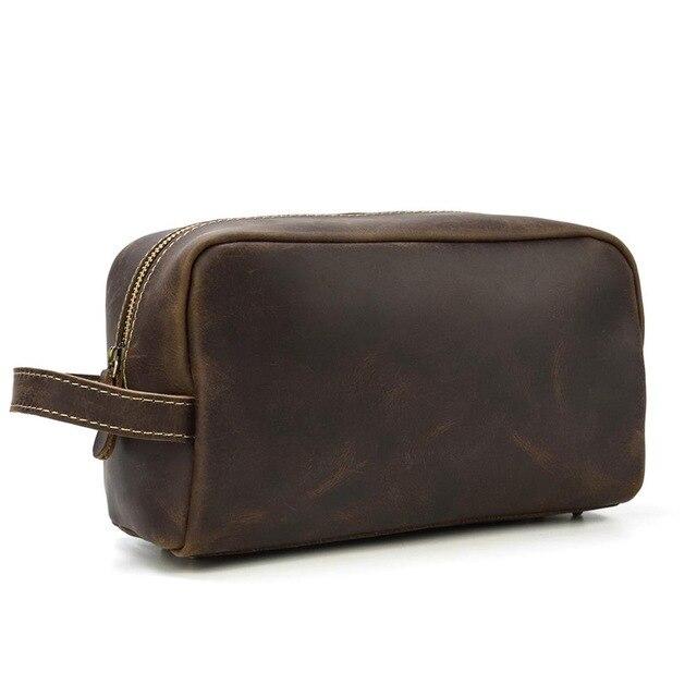 Leather Toiletry Bag | PETRA - Image 3