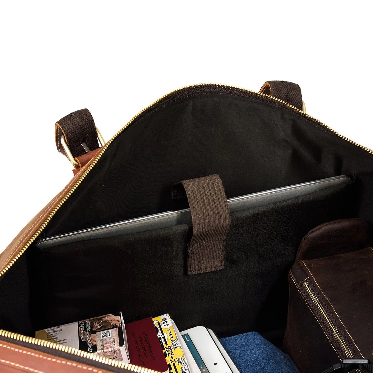 Leather Travel Bag | PANAMA - Image 34