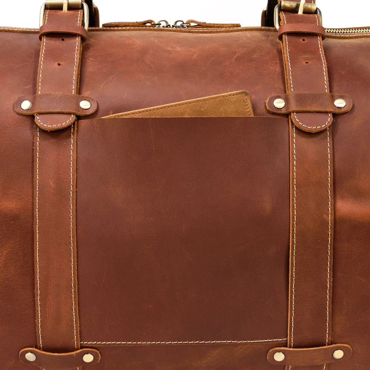 Leather Travel Bag | PANAMA - Image 38