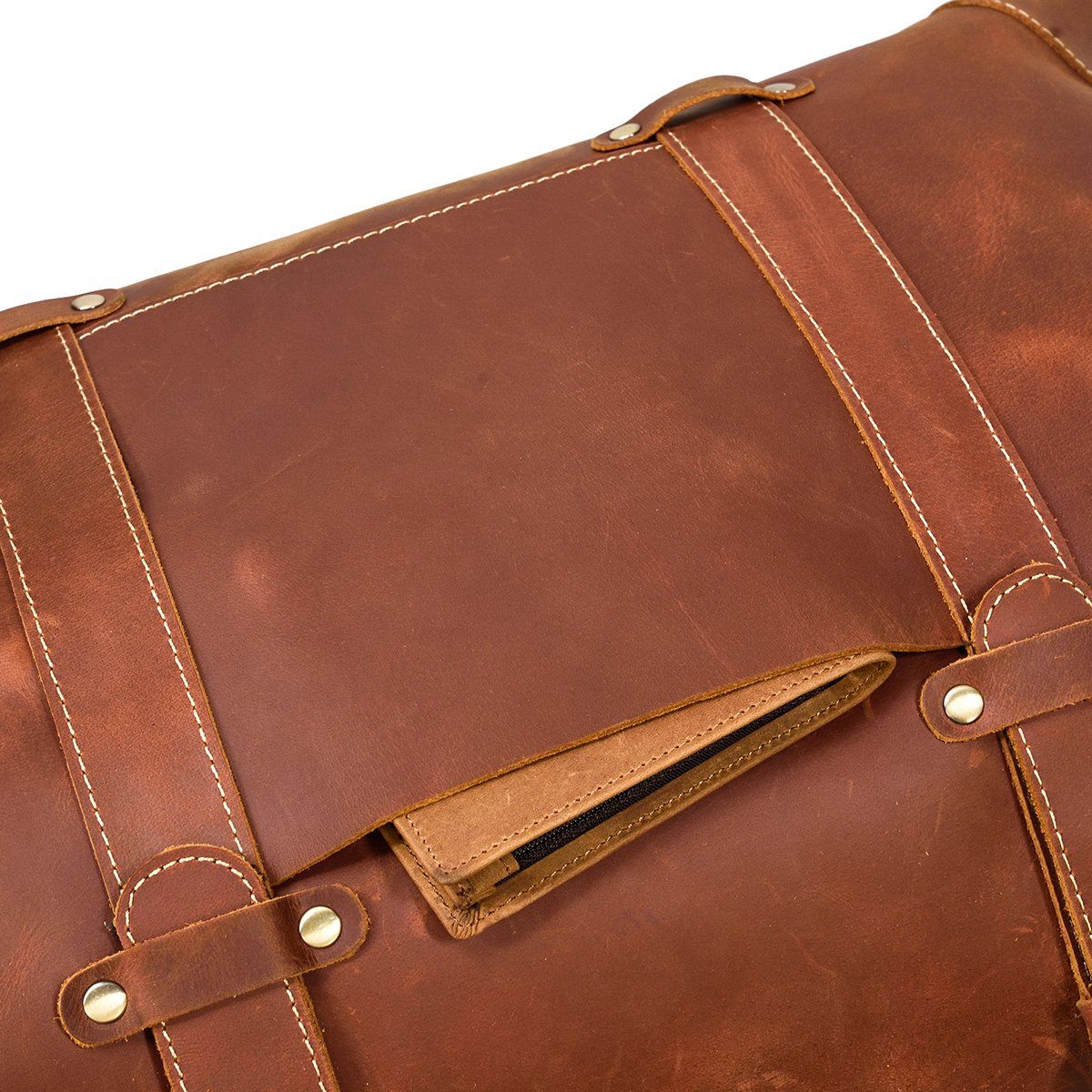 Leather Travel Bag | PANAMA - Image 39
