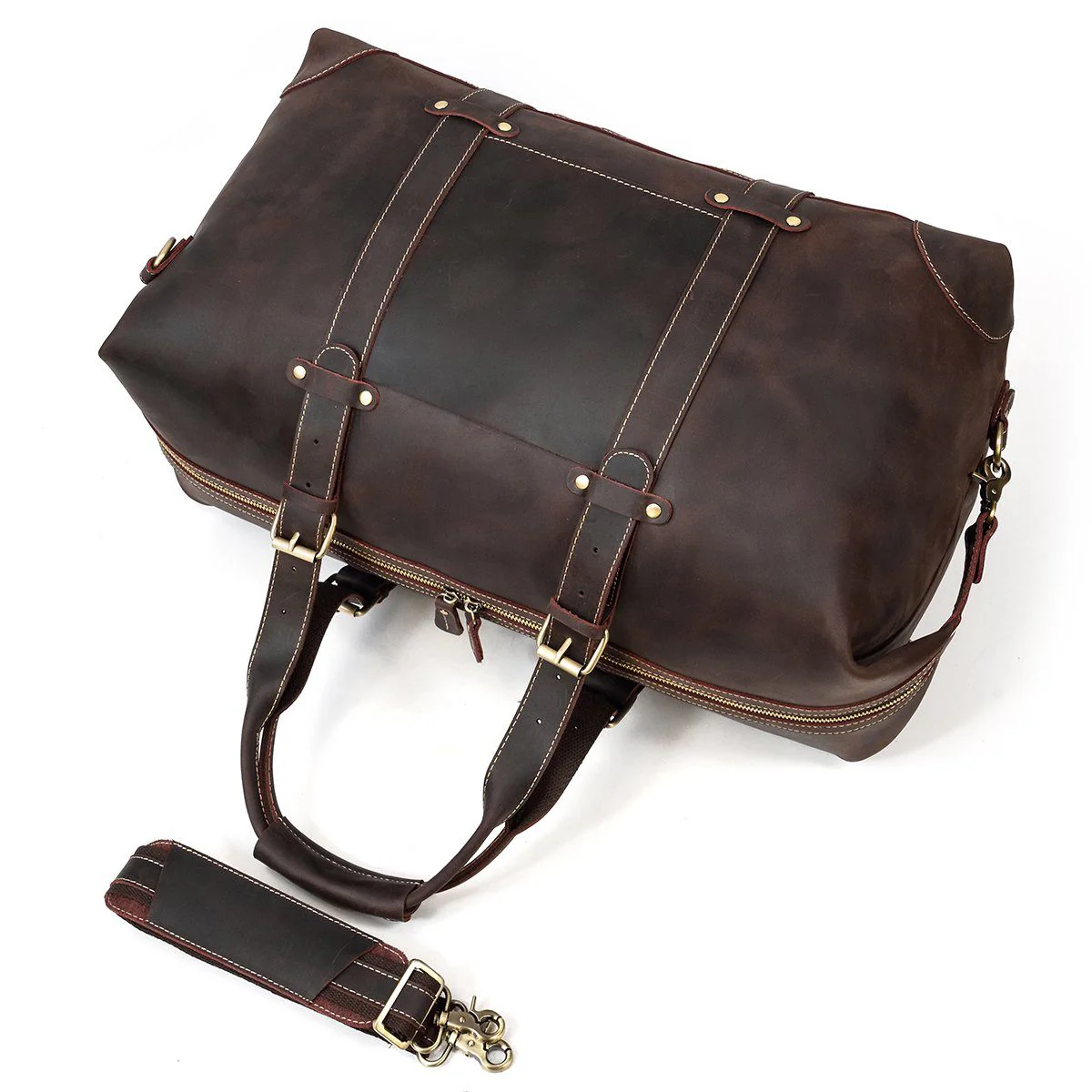Leather Travel Bag | PANAMA - Image 8