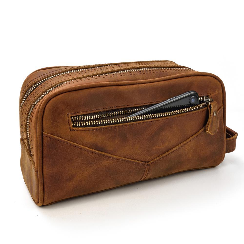 Leather Wash Bag | JAKARTA - Image 3