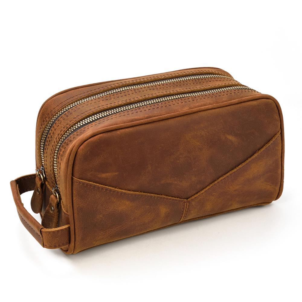 Leather Wash Bag | JAKARTA - Image 4