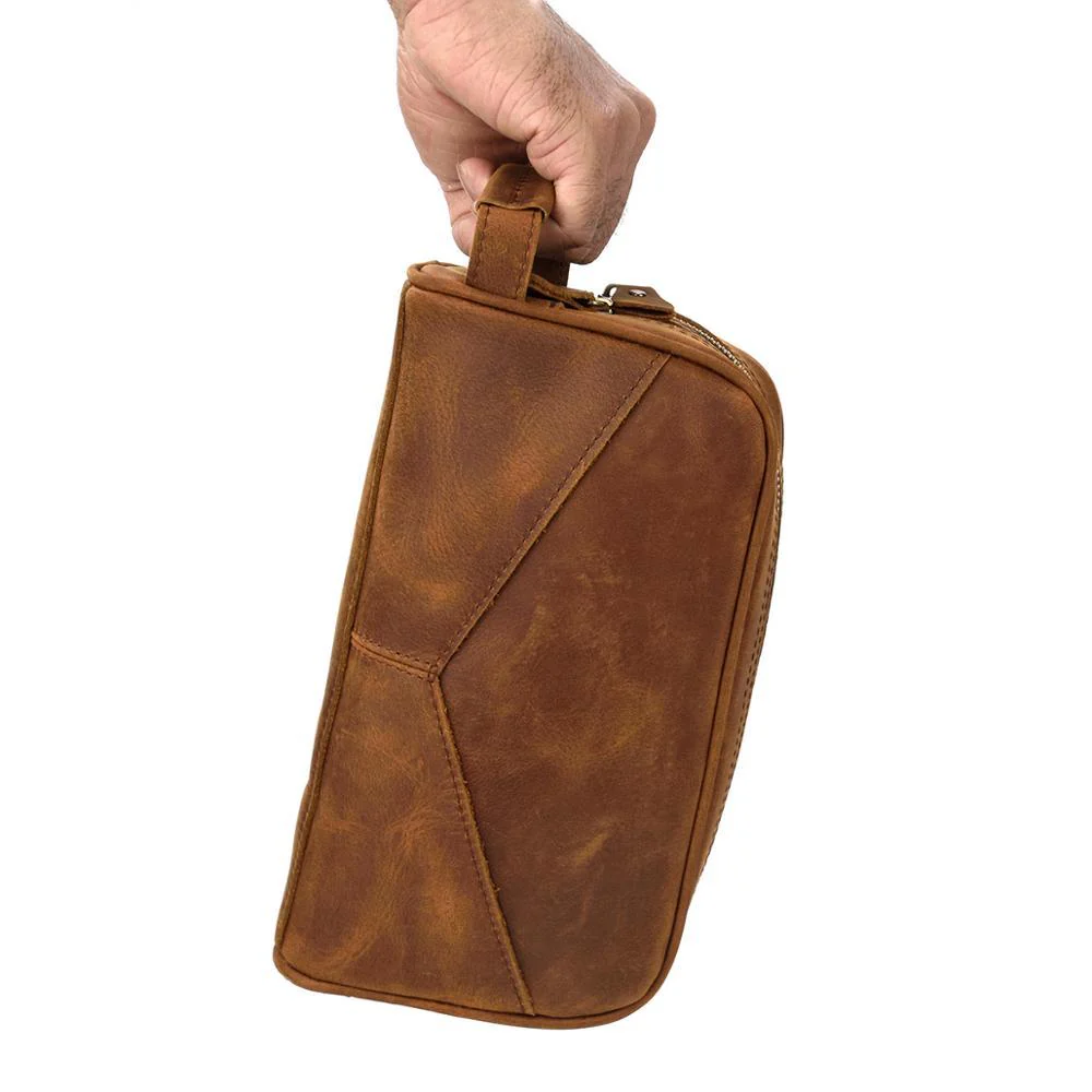 Leather Wash Bag | JAKARTA - Image 7