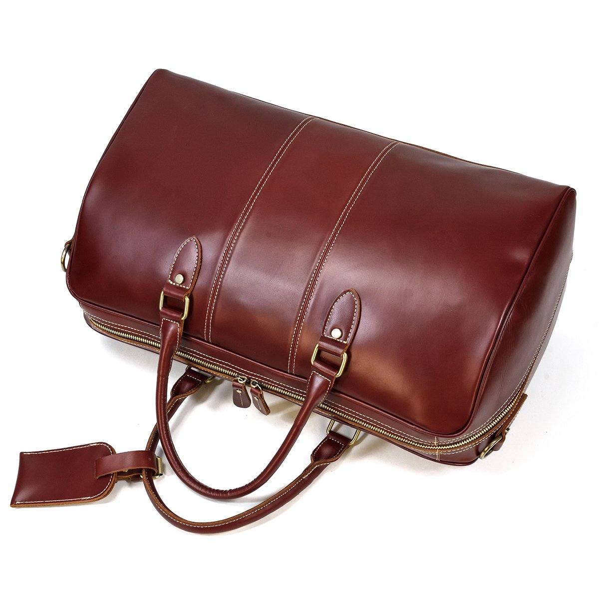 Leather Weekender Bag | RIO - Image 11