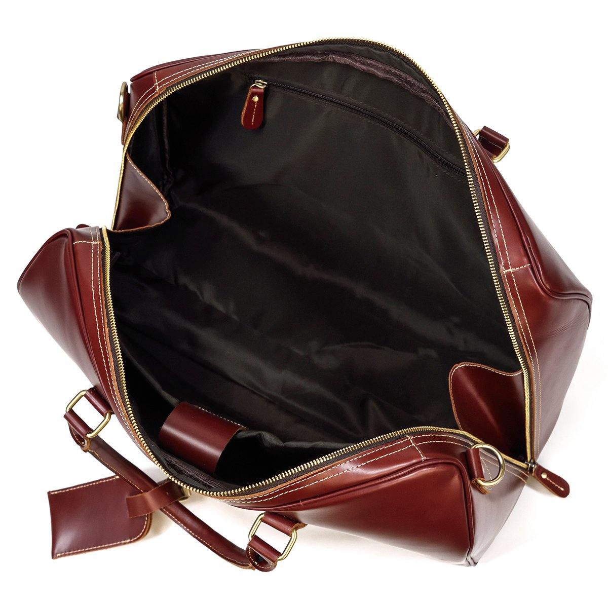 Leather Weekender Bag | RIO - Image 12
