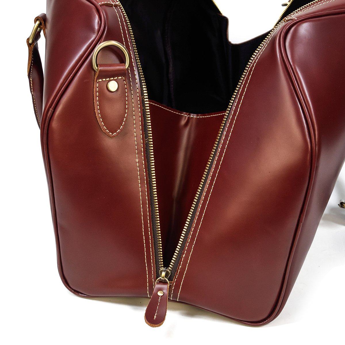 Leather Weekender Bag | RIO - Image 16