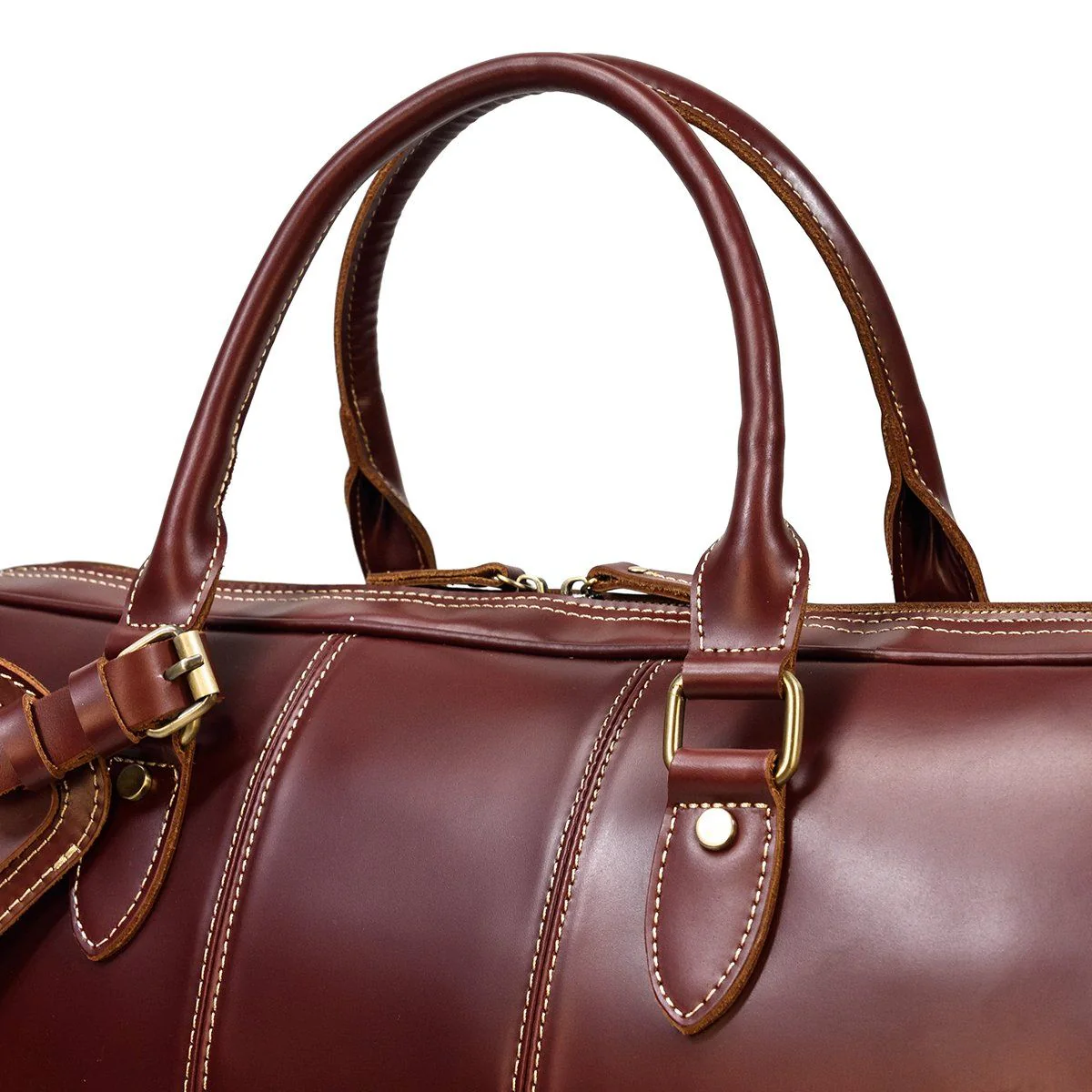 Leather Weekender Bag | RIO - Image 17