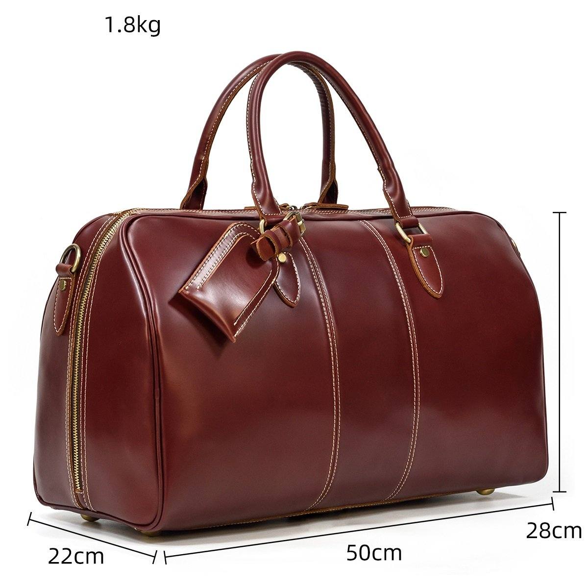 Leather Weekender Bag | RIO - Image 5