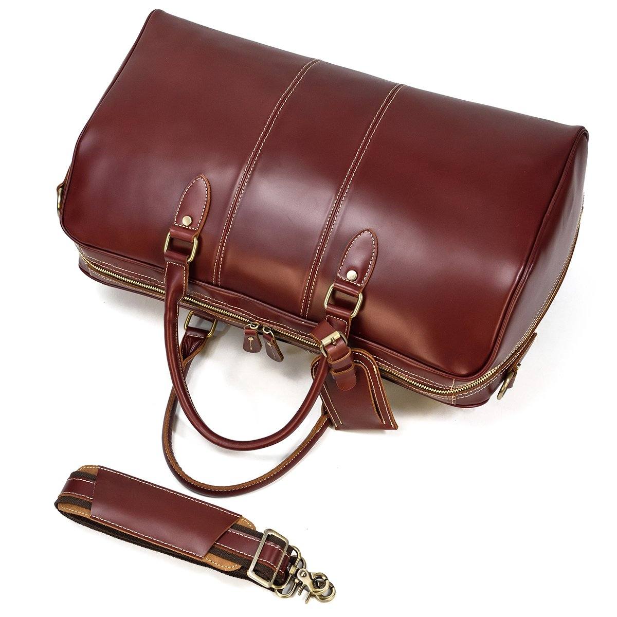 Leather Weekender Bag | RIO - Image 9