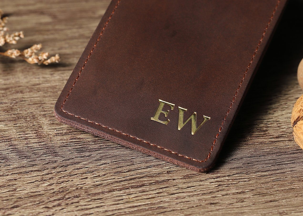 Customisable Leather Luggage Tag - Image 6