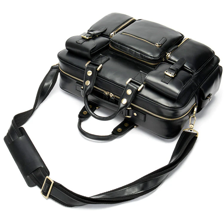 Leather Messenger Bag | MANOA - Image 15