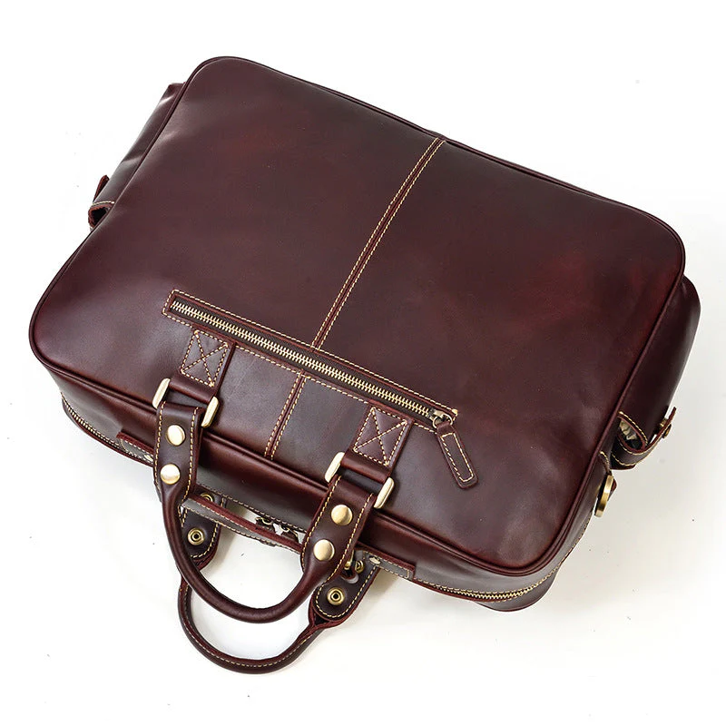 Leather Messenger Bag | MANOA - Image 16
