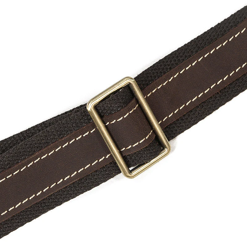 Leather Messenger Bag | MANOA - Image 26