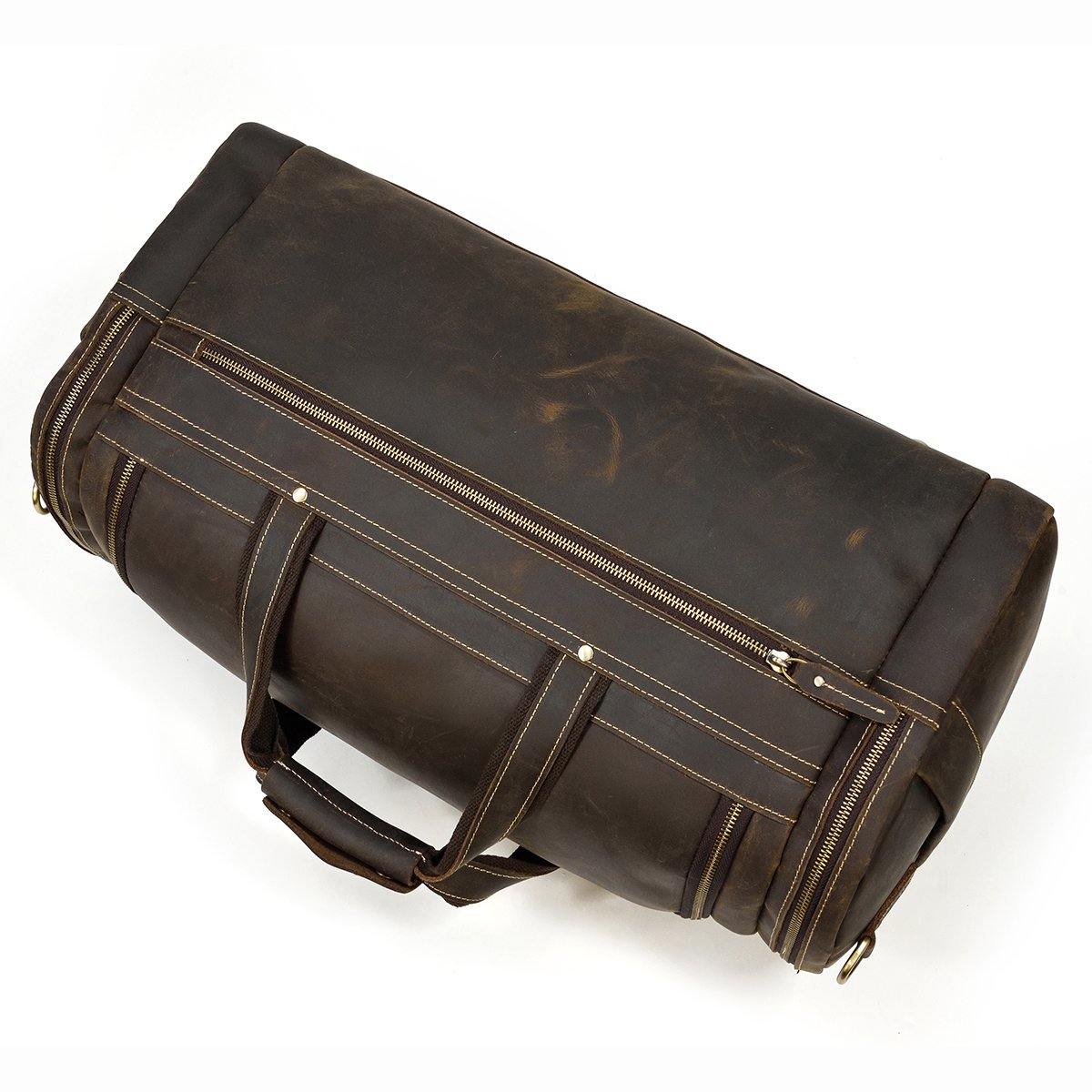 Men's Leather Duffle Bag | BOGOTA - Image 12