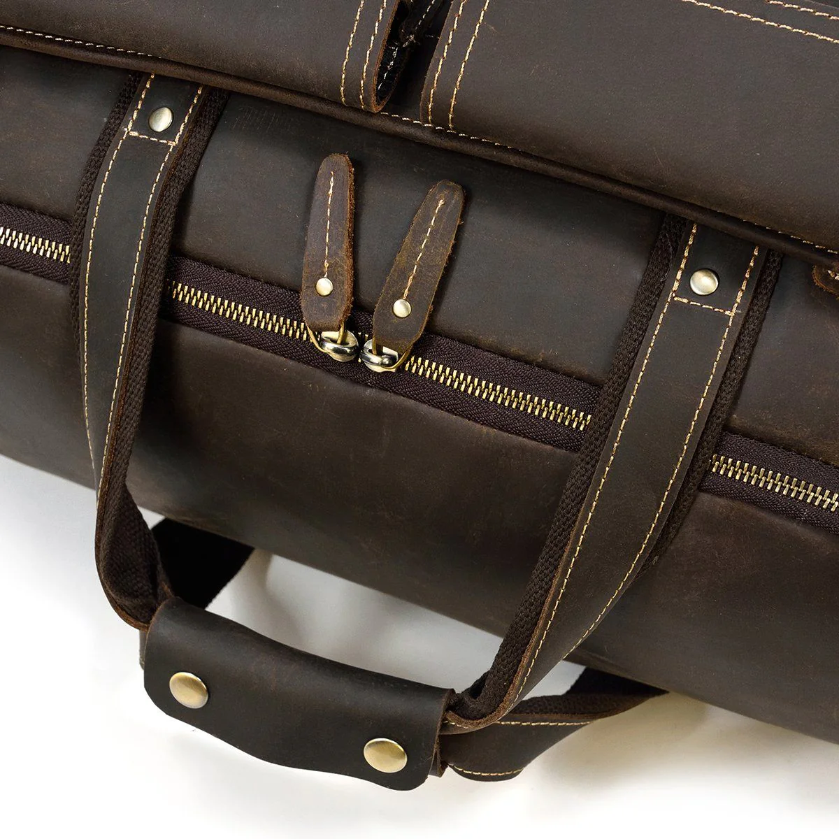Men's Leather Duffle Bag | BOGOTA - Image 16