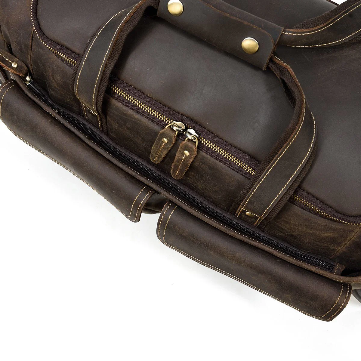 Men's Leather Duffle Bag | BOGOTA - Image 18