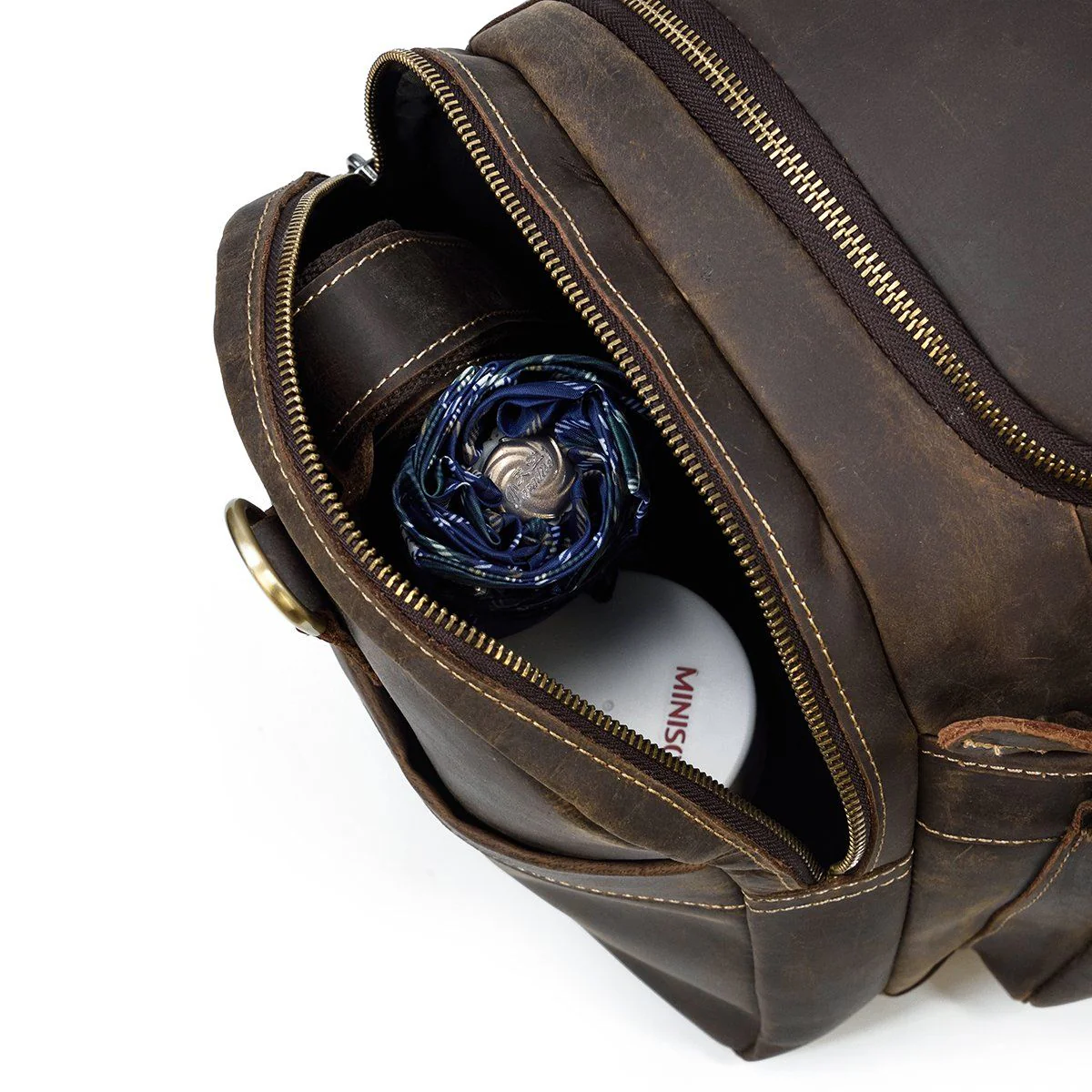 Men's Leather Duffle Bag | BOGOTA - Image 21
