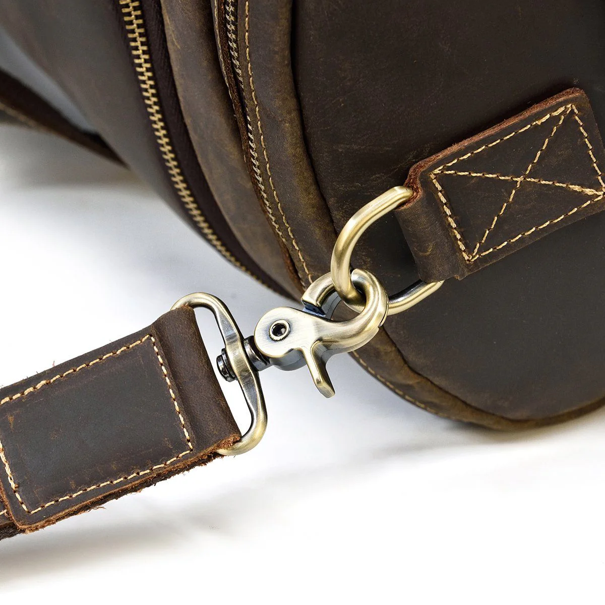 Men's Leather Duffle Bag | BOGOTA - Image 25