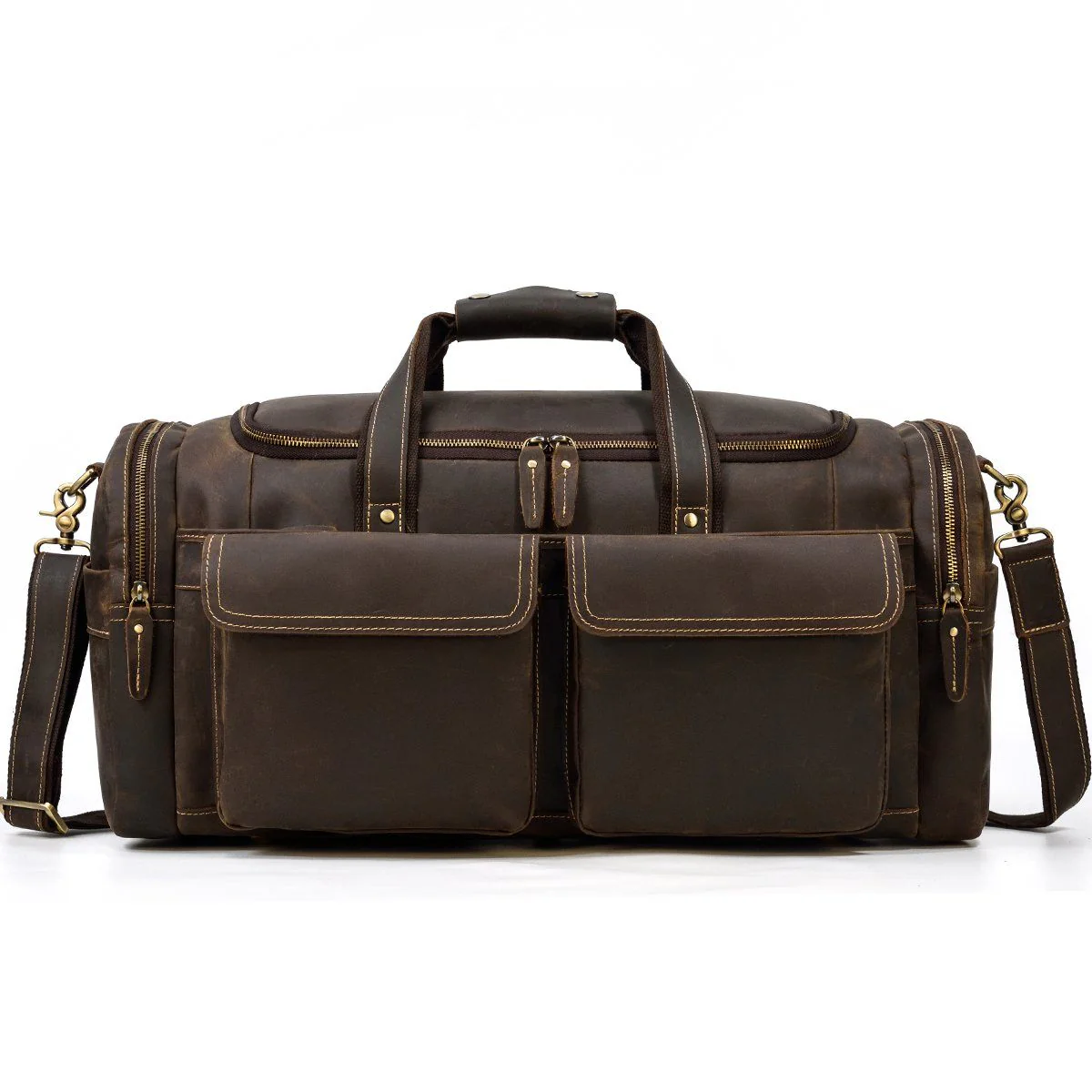 Men's Leather Duffle Bag | BOGOTA - Image 3