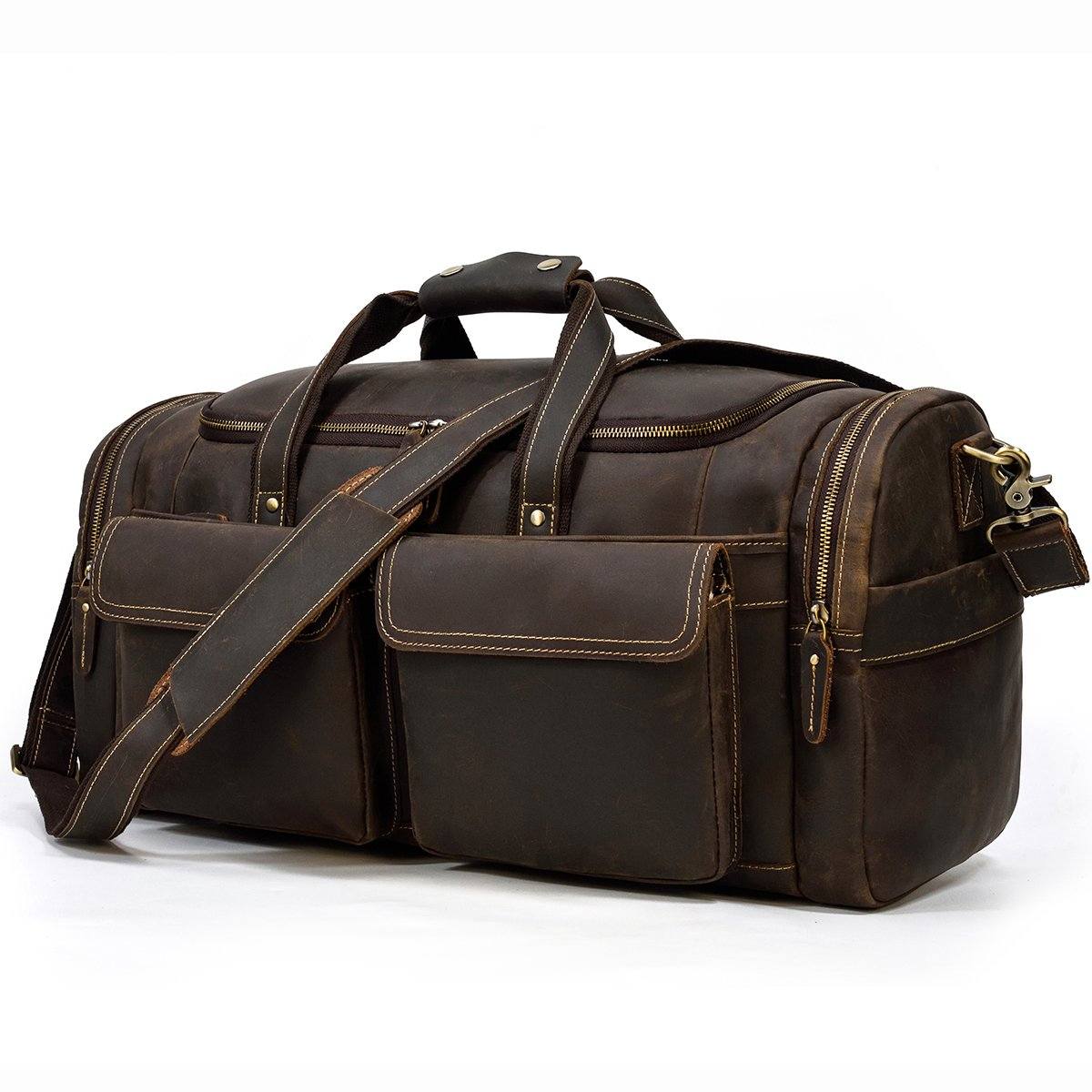 Men's Leather Duffle Bag | BOGOTA - Image 6