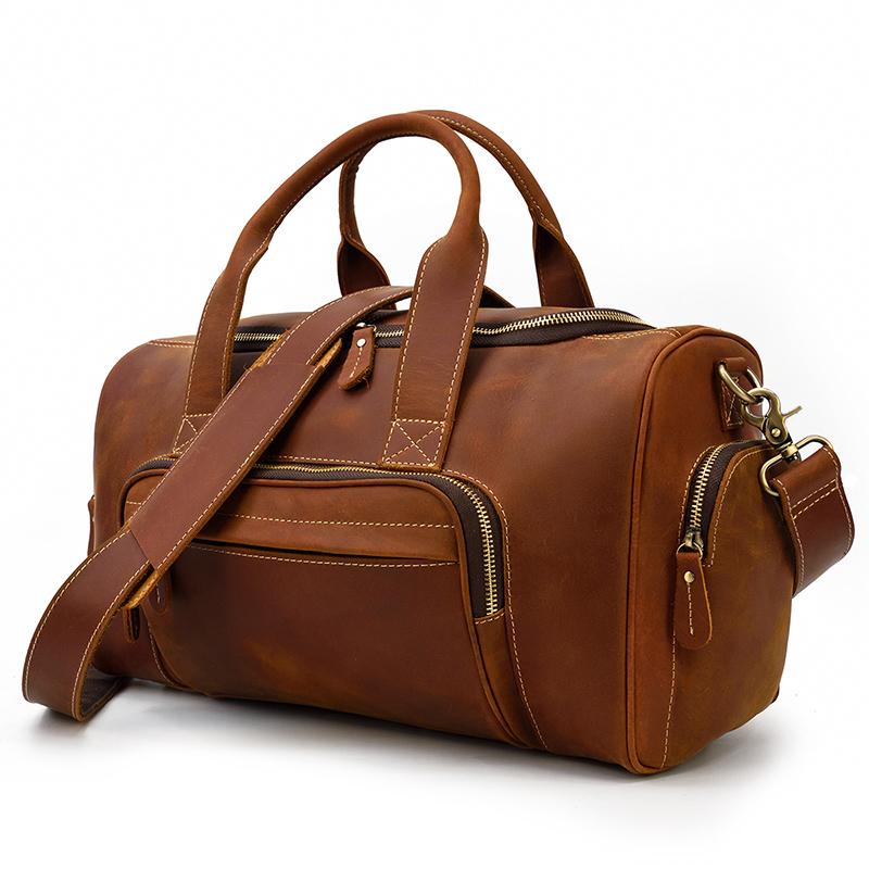 Mens Leather Holdall | GUAYAQUIL - Image 10