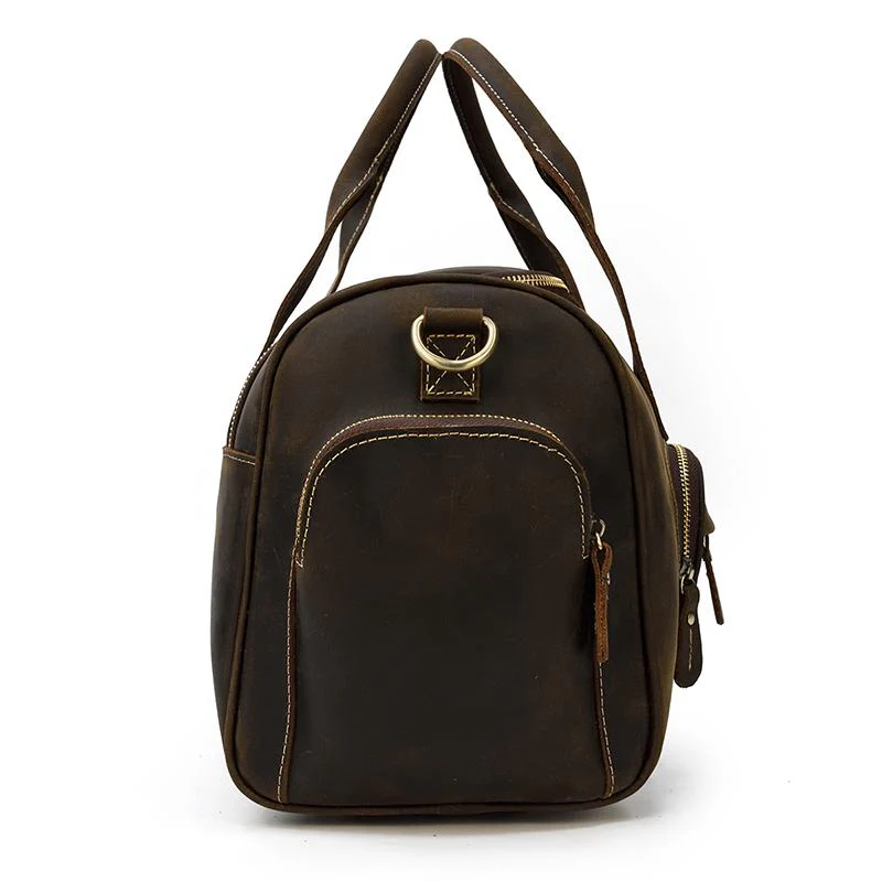 Mens Leather Holdall | GUAYAQUIL - Image 13