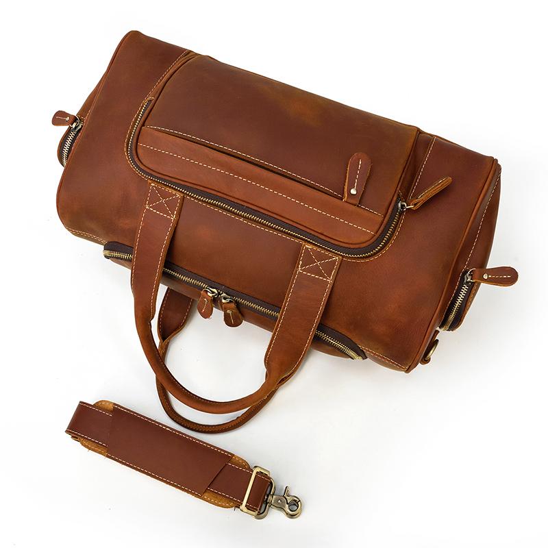 Mens Leather Holdall | GUAYAQUIL - Image 16