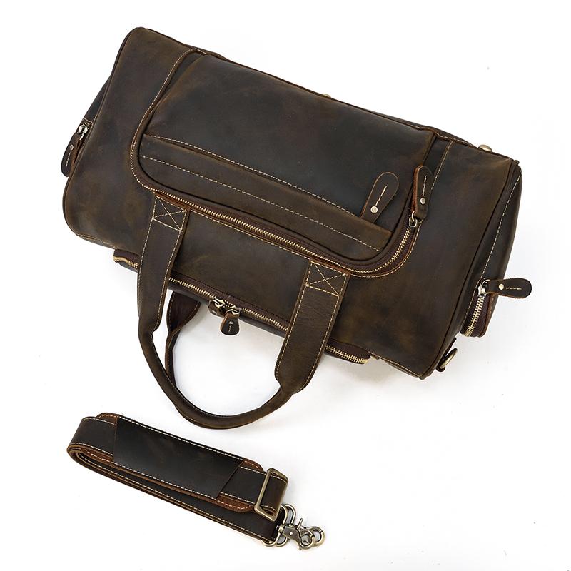 Mens Leather Holdall | GUAYAQUIL - Image 17