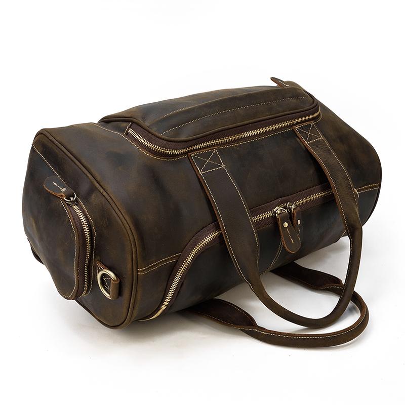 Mens Leather Holdall | GUAYAQUIL - Image 19