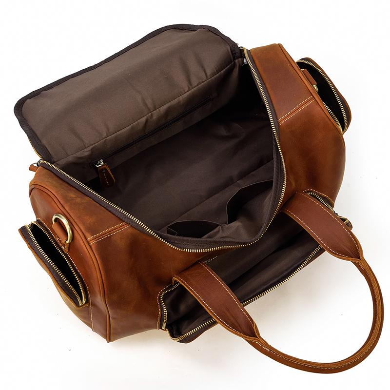 Mens Leather Holdall | GUAYAQUIL - Image 24