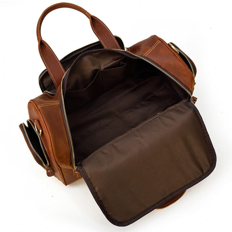 Mens Leather Holdall | GUAYAQUIL - Image 25