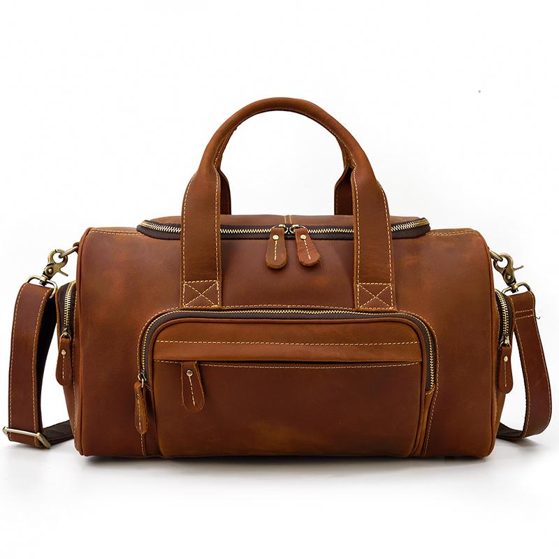 Mens Leather Holdall | GUAYAQUIL - Image 4