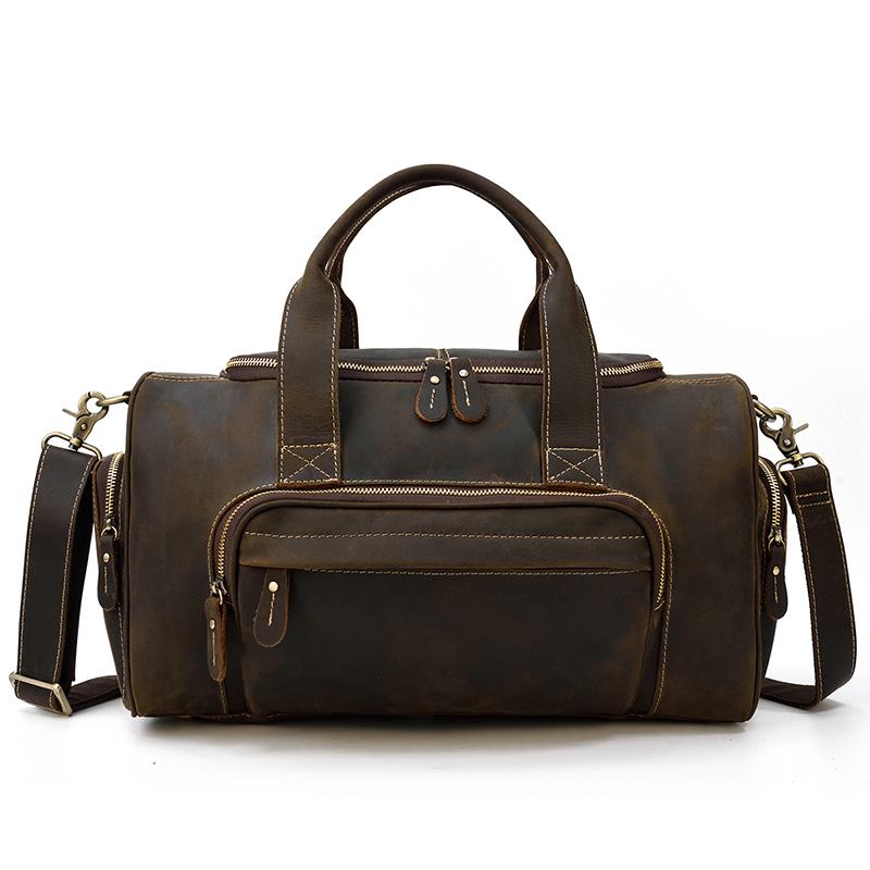 Mens Leather Holdall | GUAYAQUIL - Image 5