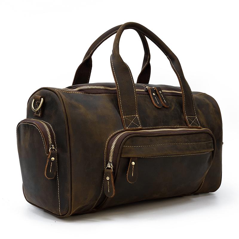 Mens Leather Holdall | GUAYAQUIL - Image 6