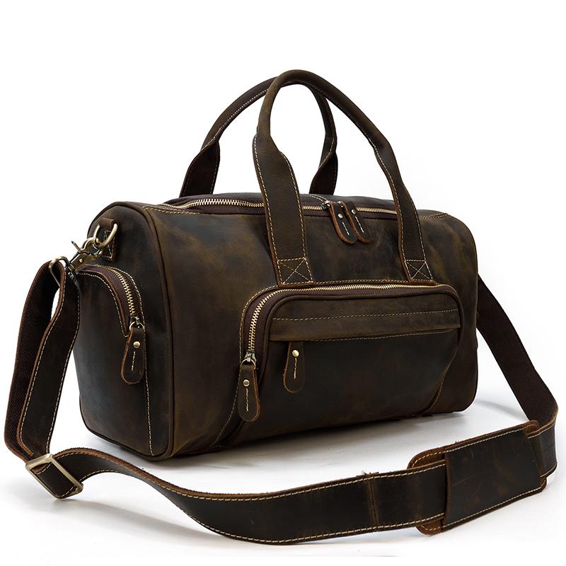 Mens Leather Holdall | GUAYAQUIL - Image 7