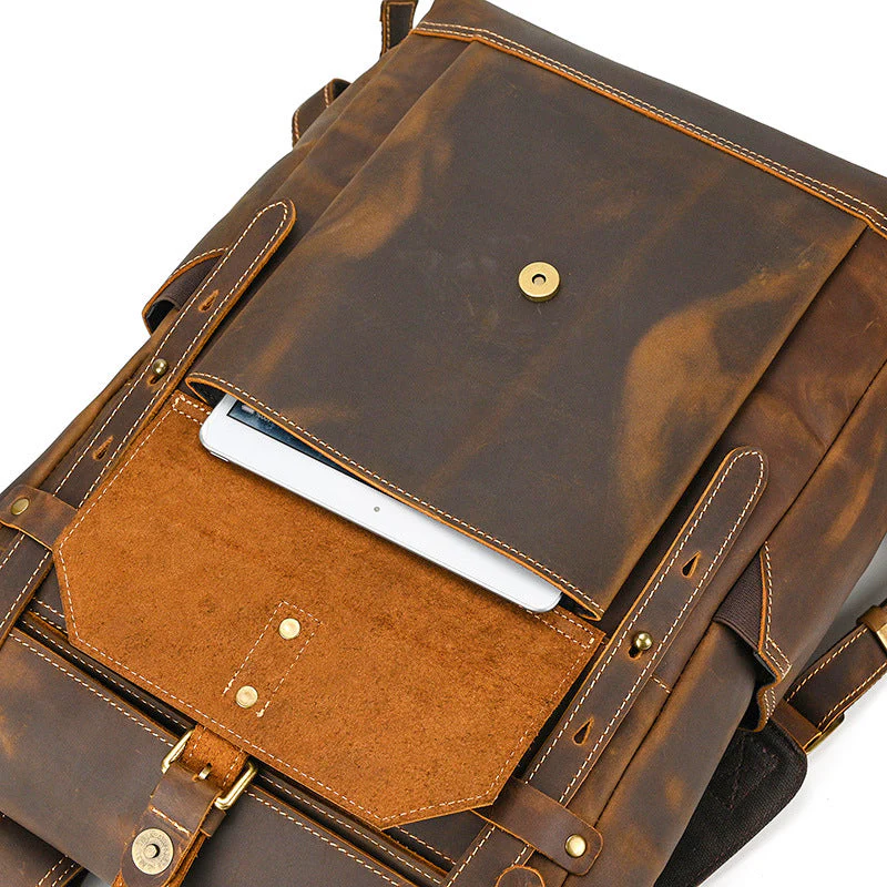Men's Leather Rucksack | ALTA - Image 13