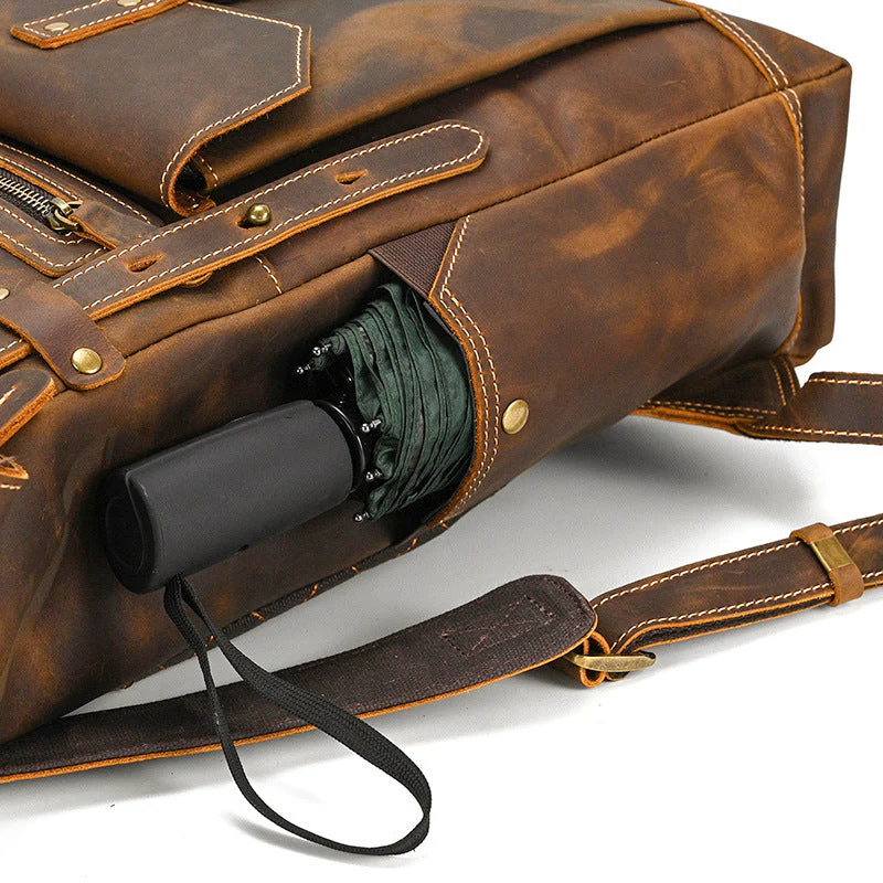 Men's Leather Rucksack | ALTA - Image 16