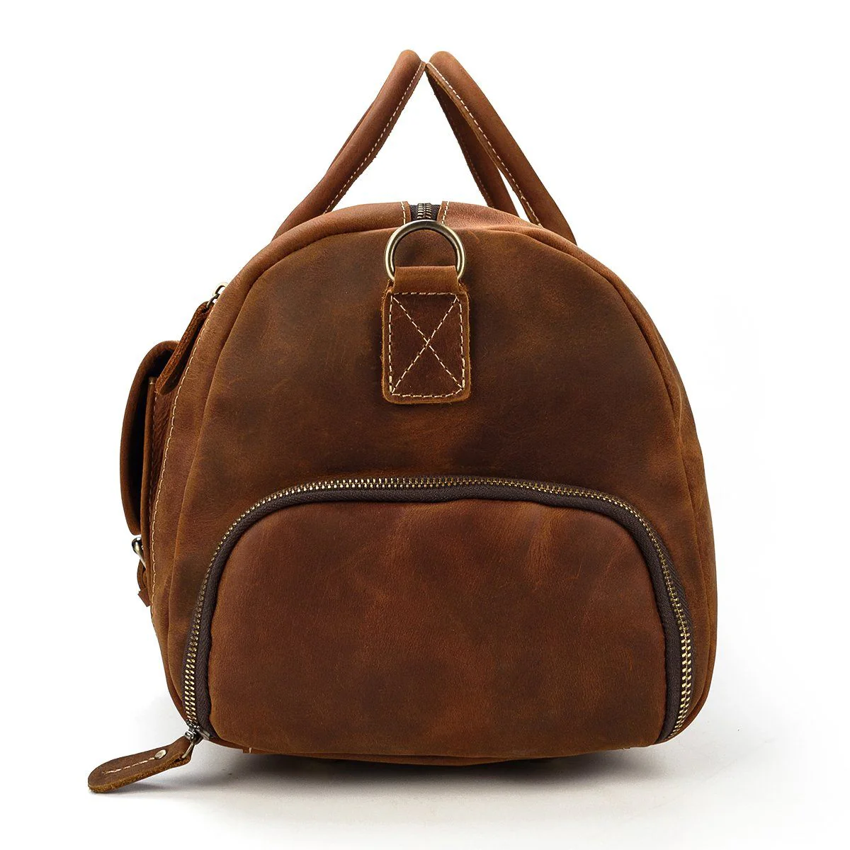 Men's Leather Weekend Bag | MANAGUA - Image 11