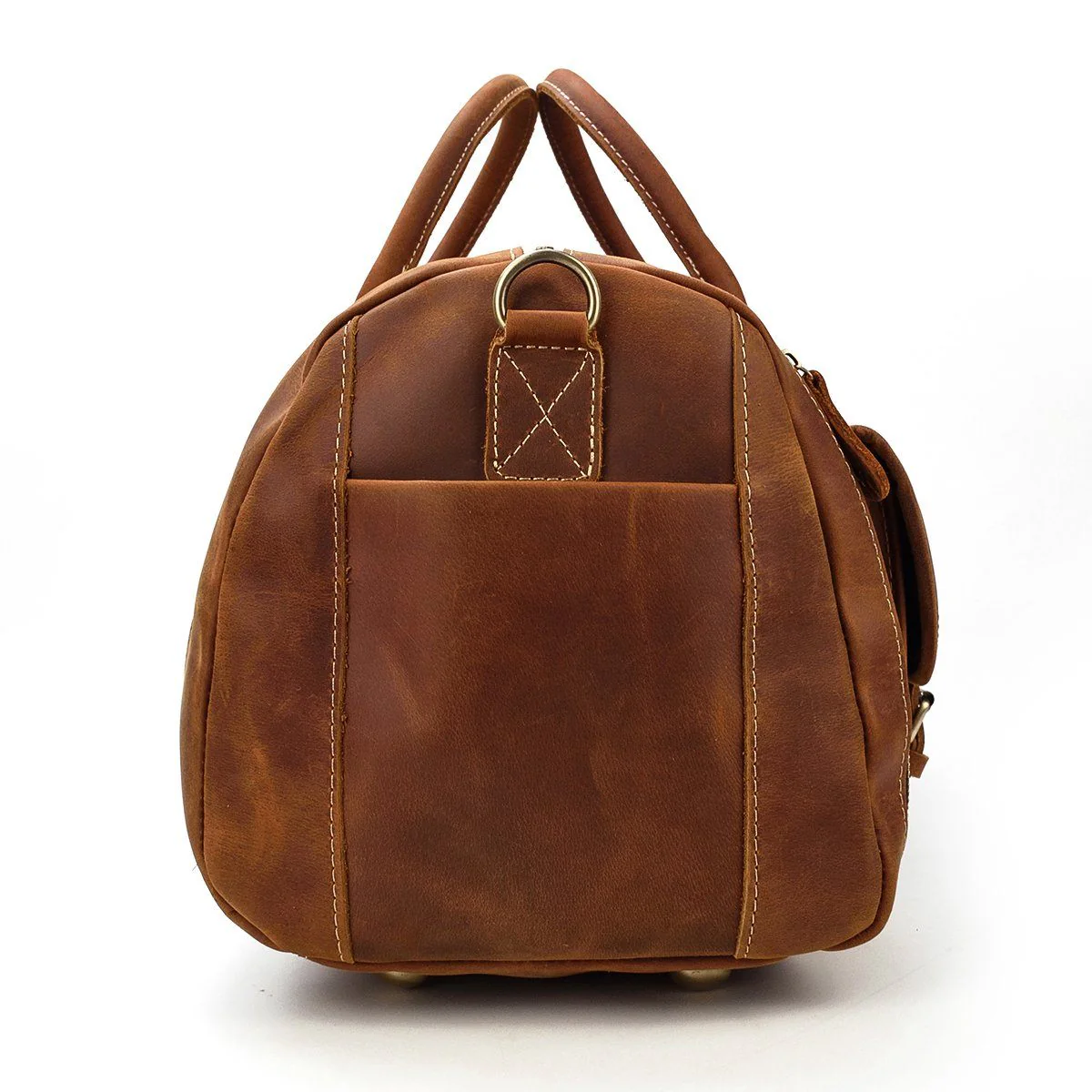 Men's Leather Weekend Bag | MANAGUA - Image 12