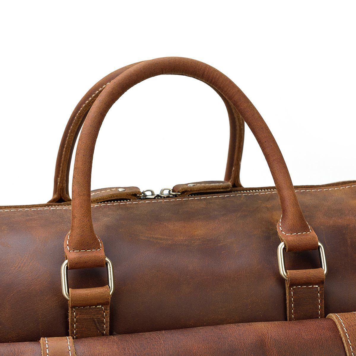 Men's Leather Weekend Bag | MANAGUA - Image 20