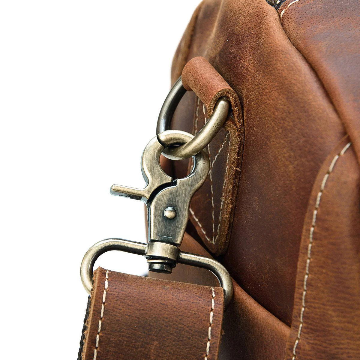 Men's Leather Weekend Bag | MANAGUA - Image 21