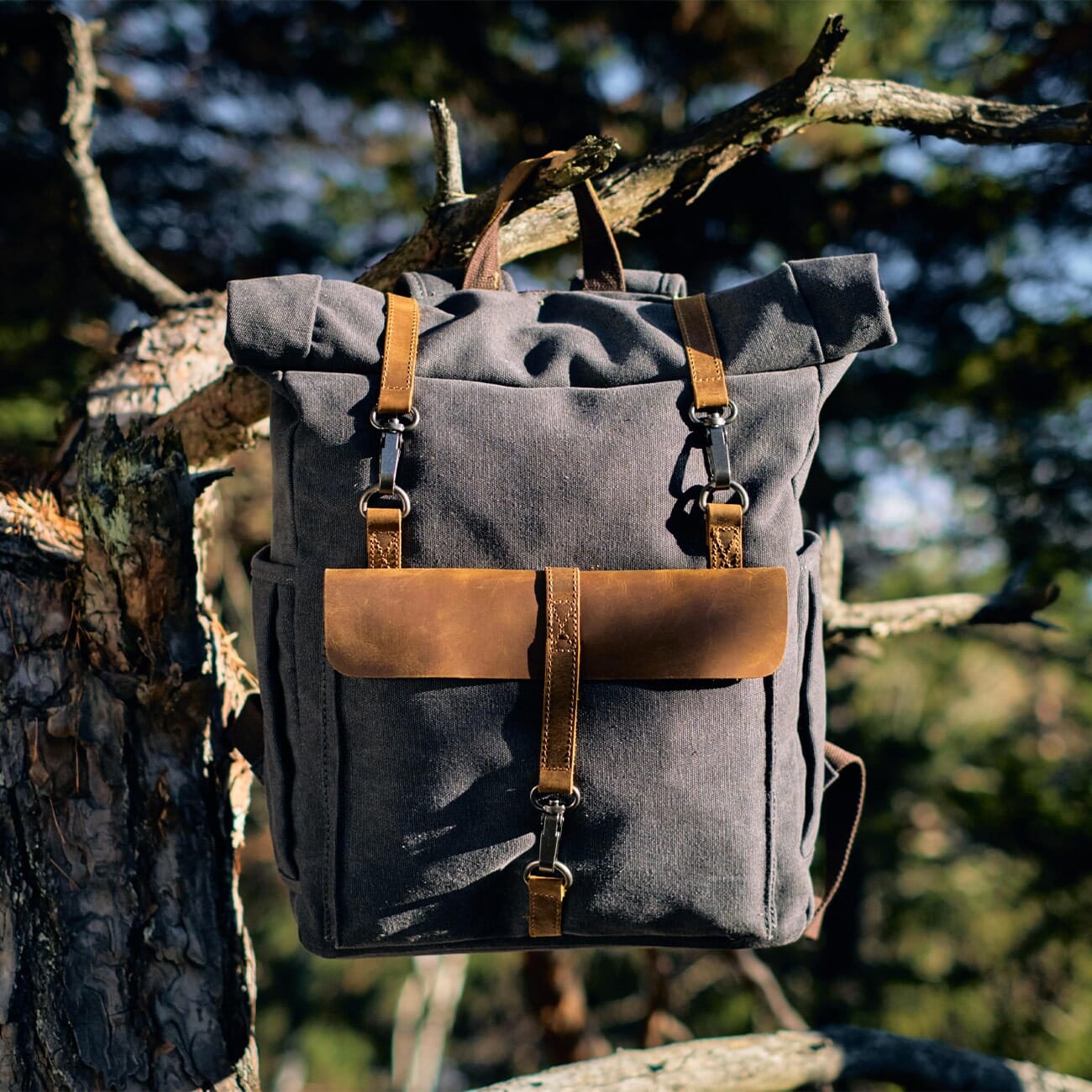 Retro Canvas Rucksack | REYKJAVIK - Image 14