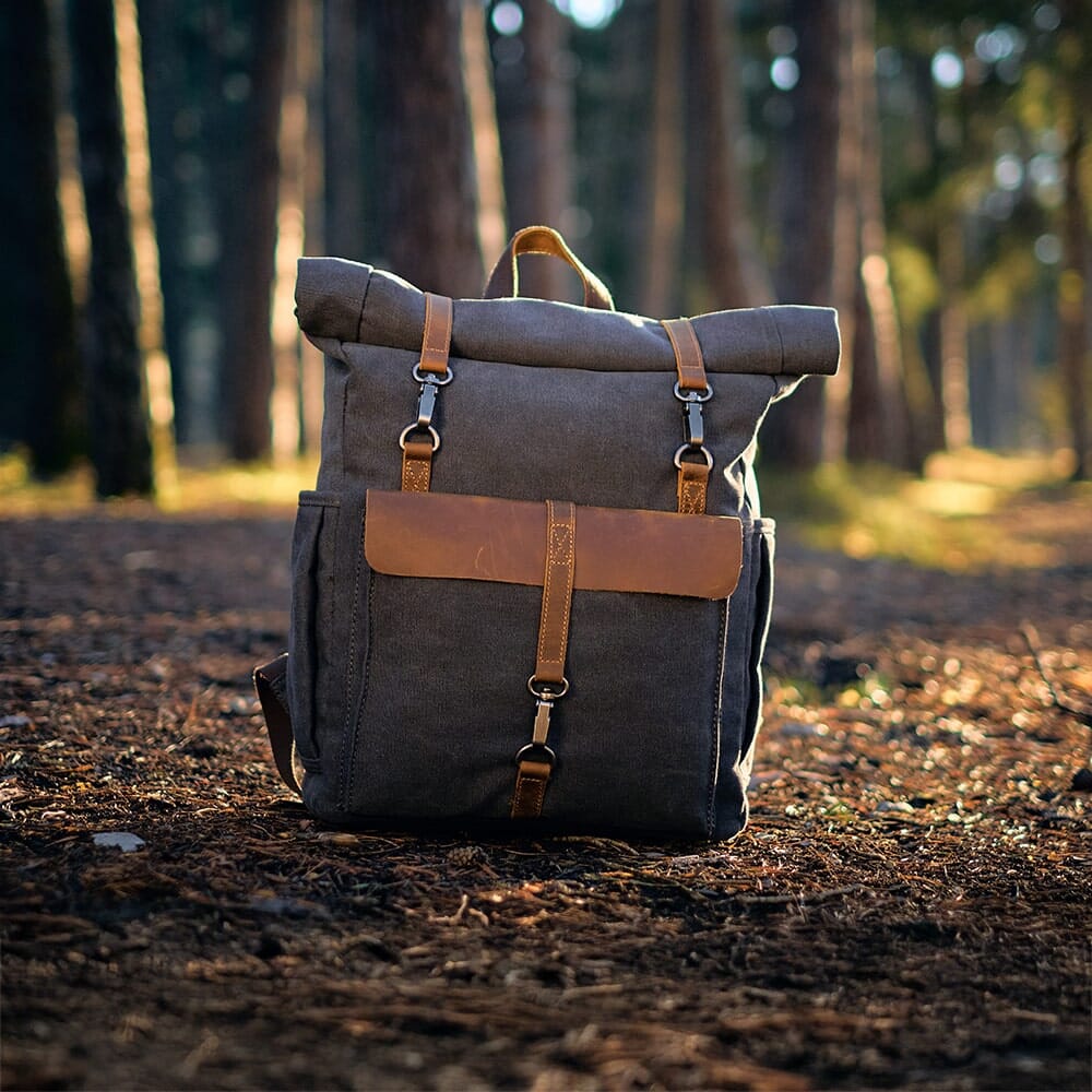 Retro Canvas Rucksack | REYKJAVIK - Image 15
