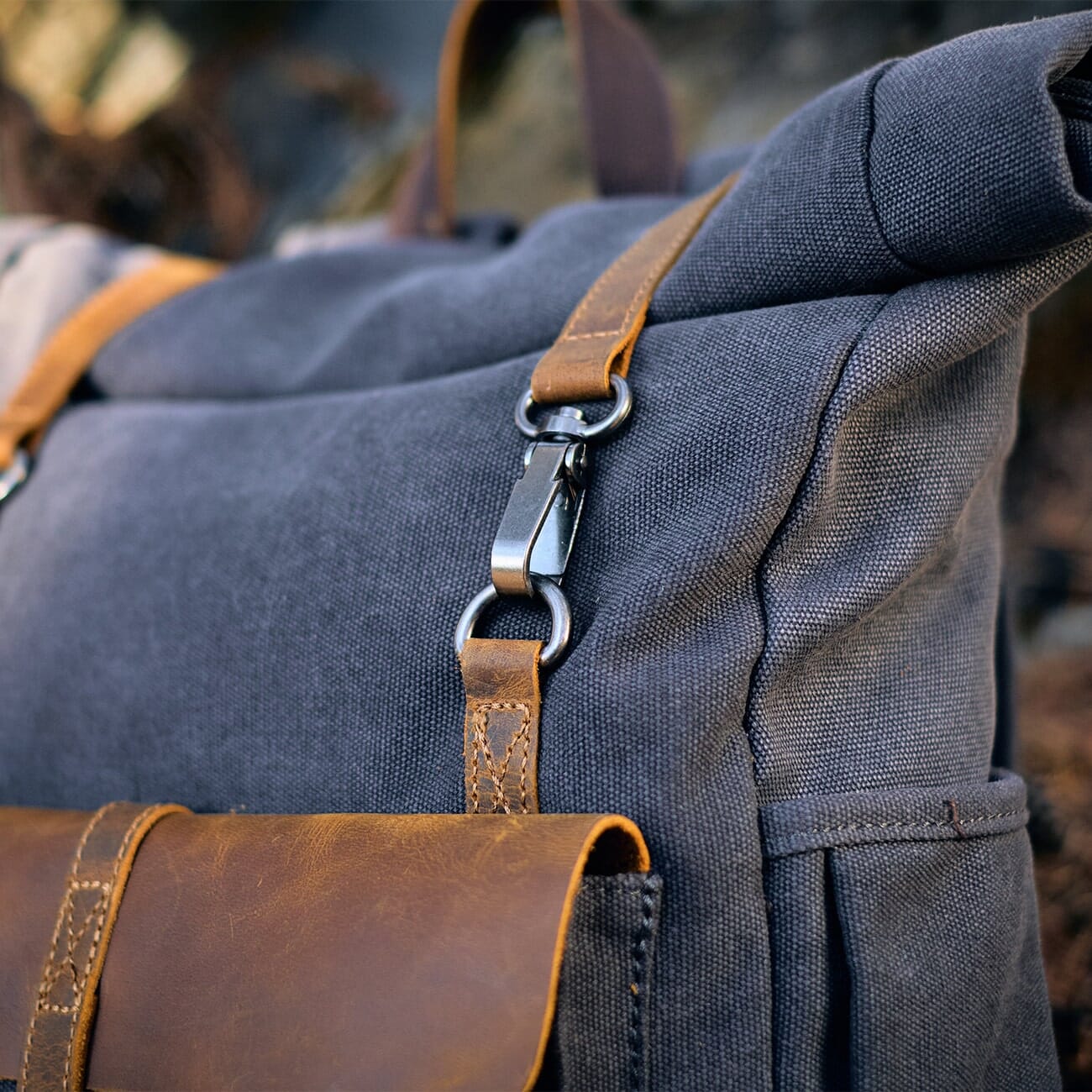 Retro Canvas Rucksack | REYKJAVIK - Image 18