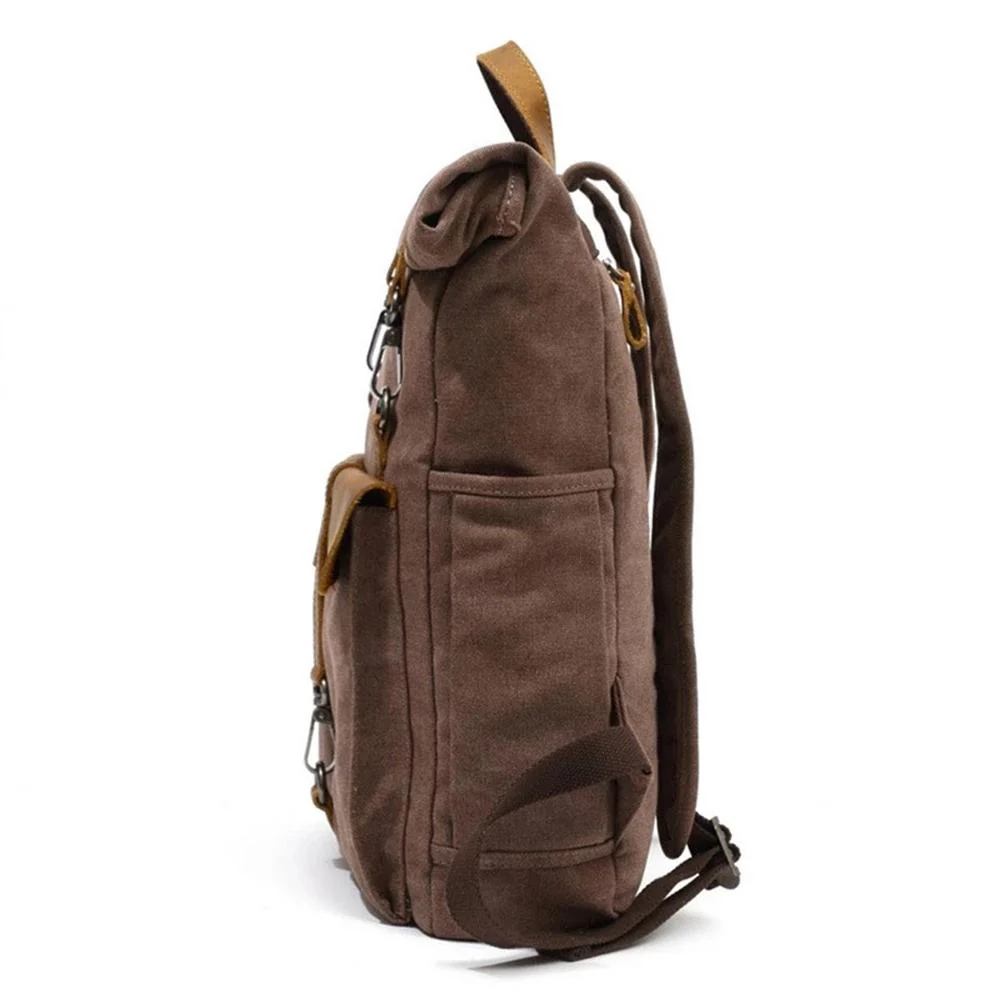 Retro Canvas Rucksack | REYKJAVIK - Image 8